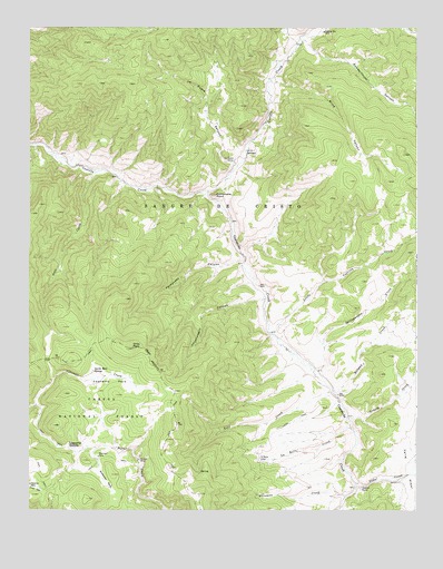 Comanche Point, NM USGS Topographic Map
