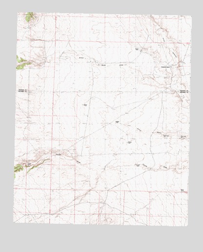 Comanche Ranch, NM USGS Topographic Map