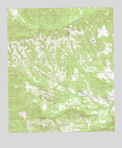 Comer, AL USGS Topographic Map