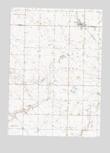 Comfrey, MN USGS Topographic Map