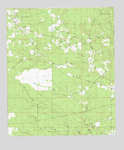 Cominto, AR USGS Topographic Map