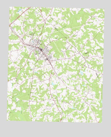 Commerce, GA USGS Topographic Map