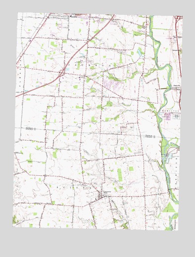 Commercial Point, OH USGS Topographic Map