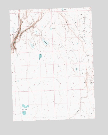 Commodore Ridge, OR USGS Topographic Map