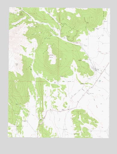 Como, CO USGS Topographic Map