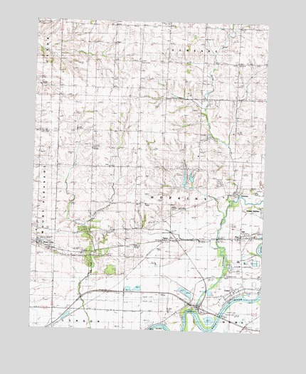 Como, IL USGS Topographic Map