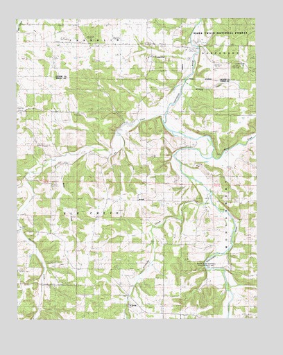 Competition, MO USGS Topographic Map