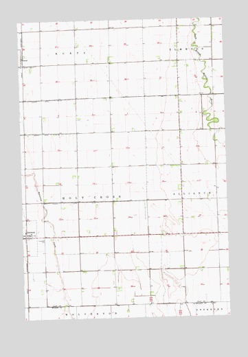 Comstock, MN USGS Topographic Map