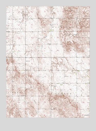 Comstock SE, NE USGS Topographic Map