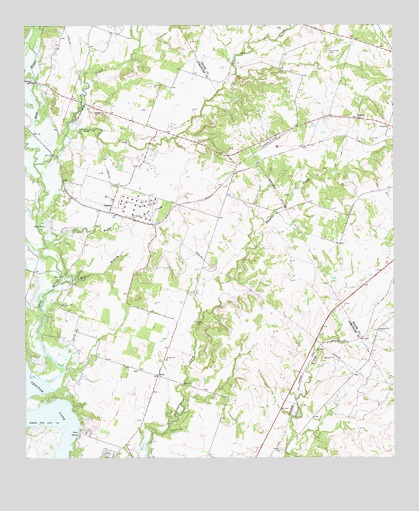 Comyn, TX USGS Topographic Map