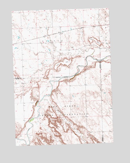 Conata, SD USGS Topographic Map