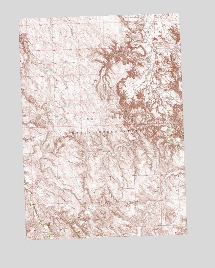 Conata SE, SD USGS Topographic Map