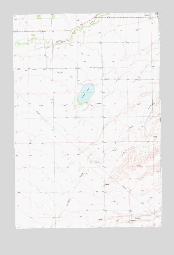 Ackley Lake, MT USGS Topographic Map