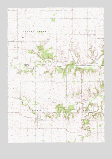 Concord, MN USGS Topographic Map
