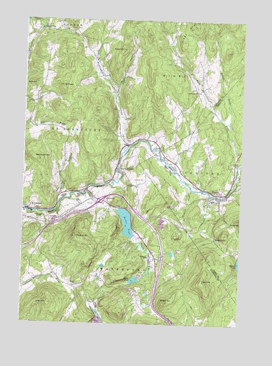 Concord, VT USGS Topographic Map