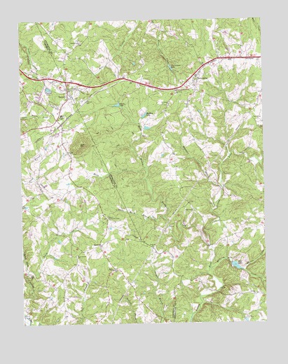 Concord, VA USGS Topographic Map
