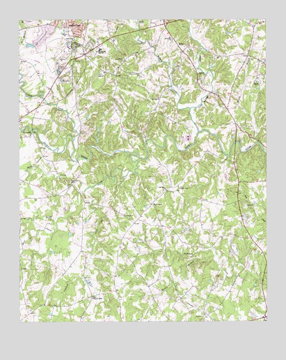Concord SE, NC USGS Topographic Map