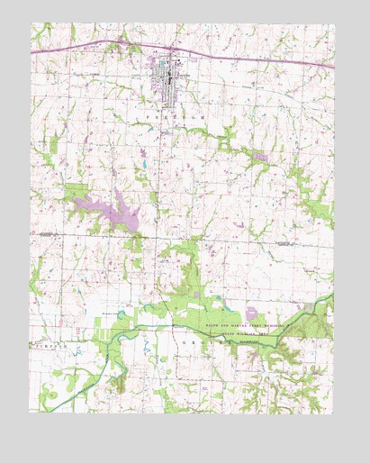 Concordia, MO USGS Topographic Map