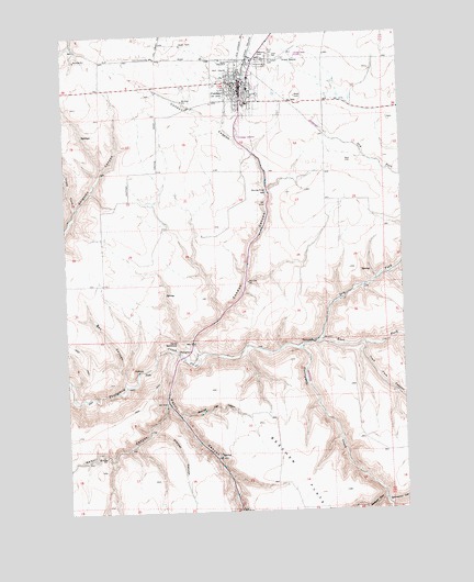 Condon, OR USGS Topographic Map