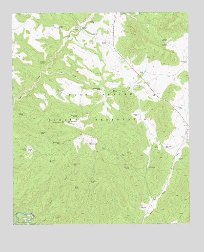 Cone Butte, AZ USGS Topographic Map