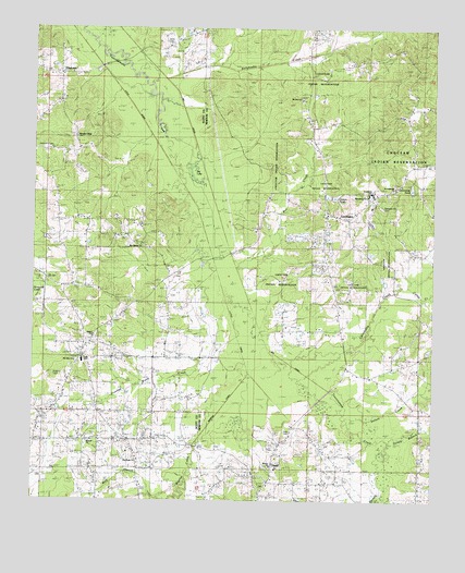 Conehatta, MS USGS Topographic Map