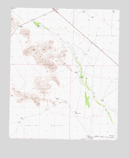 Congress SW, AZ USGS Topographic Map