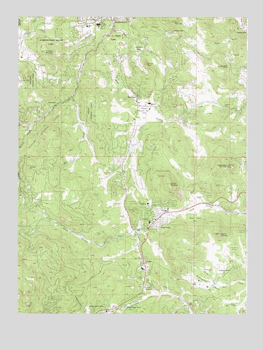 Conifer, CO USGS Topographic Map