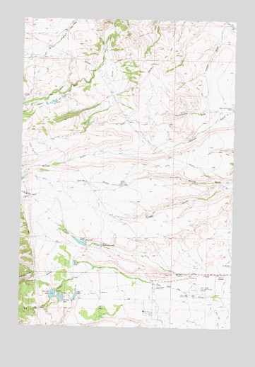 Conleys Lake, MT USGS Topographic Map