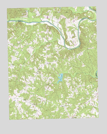 Conner Lake, VA USGS Topographic Map