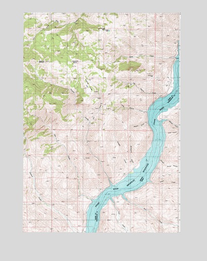 Connor Creek, OR USGS Topographic Map