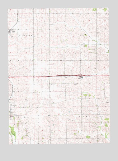 Conroy, IA USGS Topographic Map