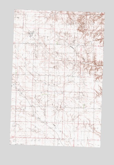 Content NW, MT USGS Topographic Map