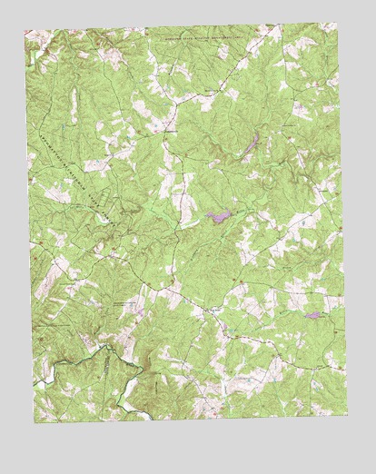 Andersonville, VA USGS Topographic Map