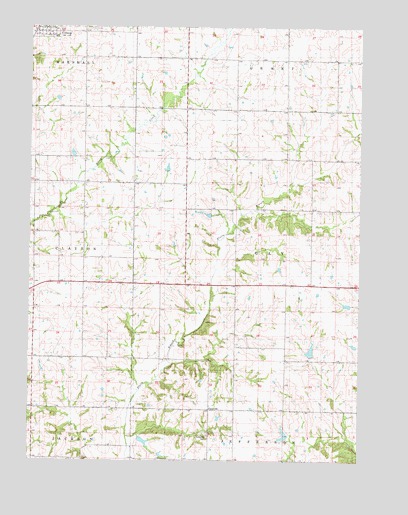 Conway, IA USGS Topographic Map