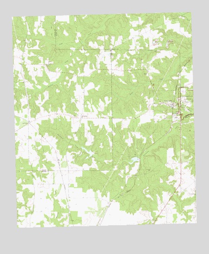 Andersonville, GA USGS Topographic Map