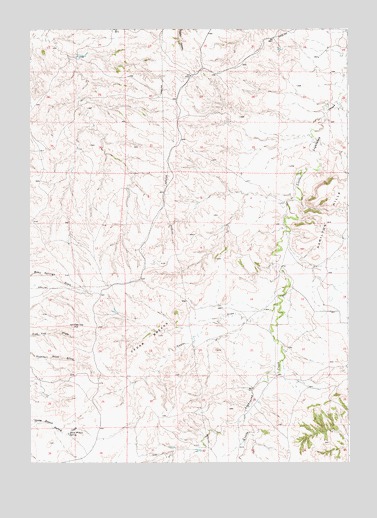 Cooley Draw, WY USGS Topographic Map