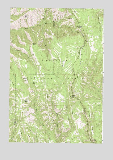 Andies Prairie, OR USGS Topographic Map