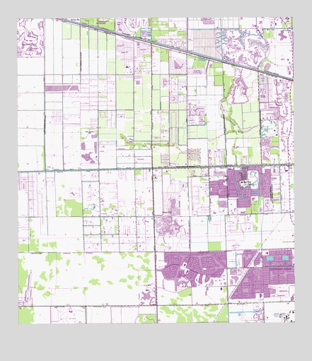 Cooper City, FL USGS Topographic Map