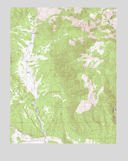 Cooper Mountain, CO USGS Topographic Map