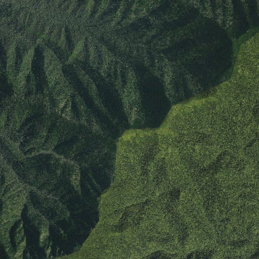 Aerial imagery of Mount Sequoyah, NC
