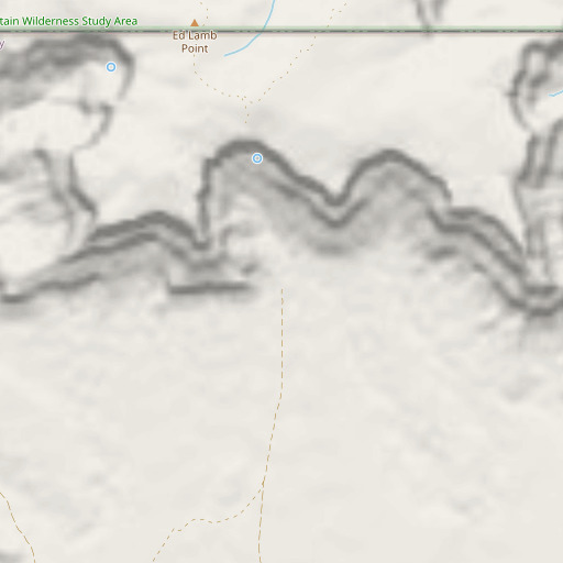 OpenStreetMap map of Red Cliff Spring, AZ