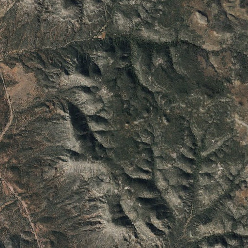 Aerial imagery of Red Knoll, AZ