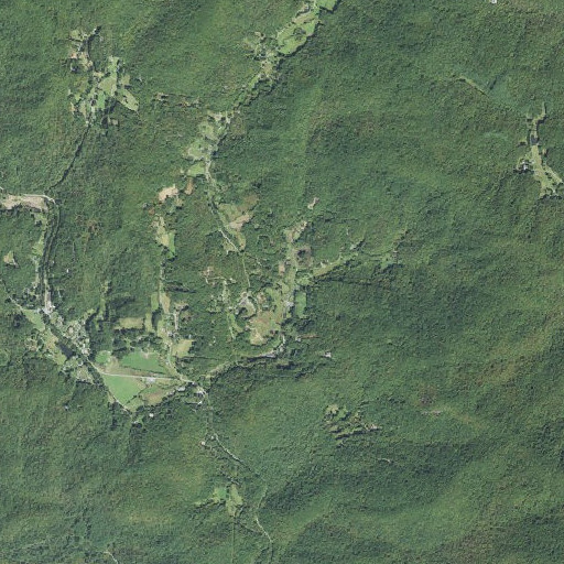 Aerial imagery of Bart Branch, NC