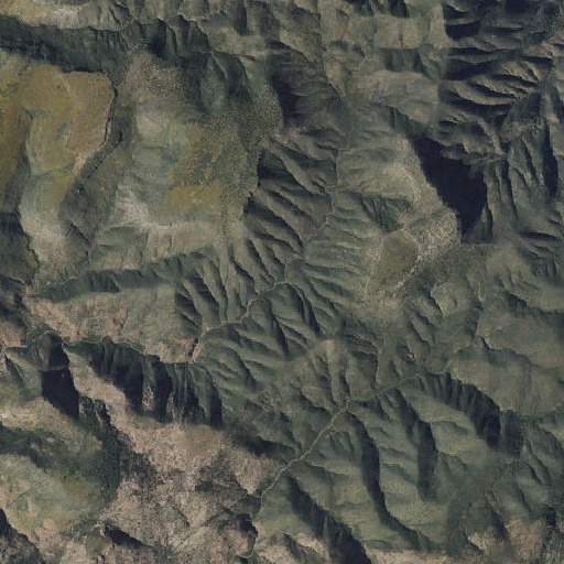 Aerial imagery of Red Metal Spring, AZ