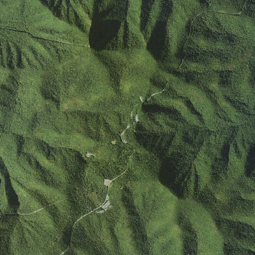 Aerial imagery of Buck Spring, NC
