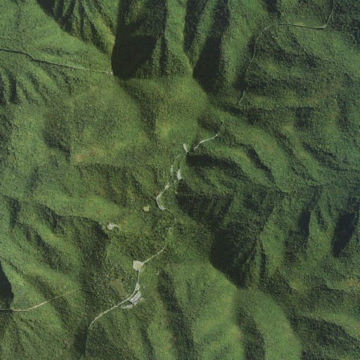 Aerial imagery of Buck Spring Gap, NC