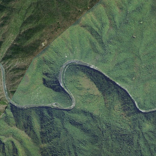 Aerial imagery of Cane Bottom, NC