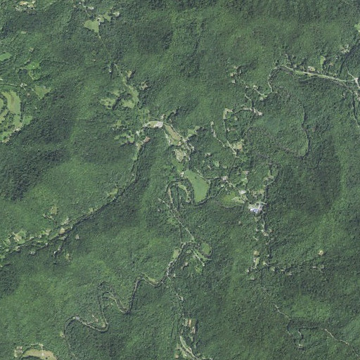Aerial imagery of Dick Branch, NC