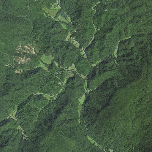 Aerial imagery of Jesse Fork, NC
