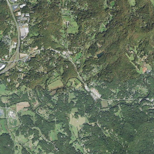 Aerial imagery of Scott Branch, NC